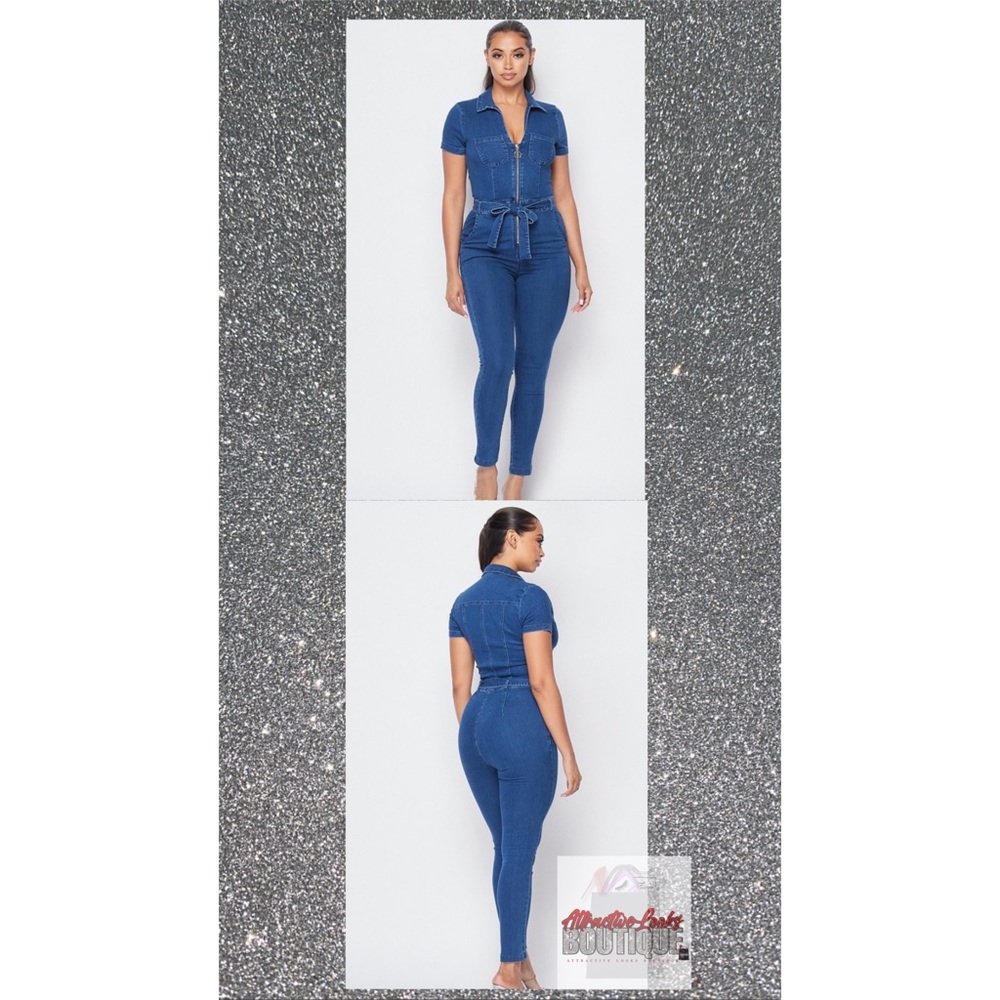 Denim Jumpsuit